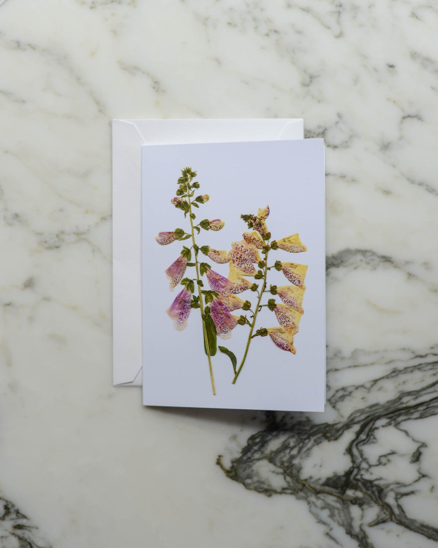 Pink Florals - Set of Blank Miniature Cards