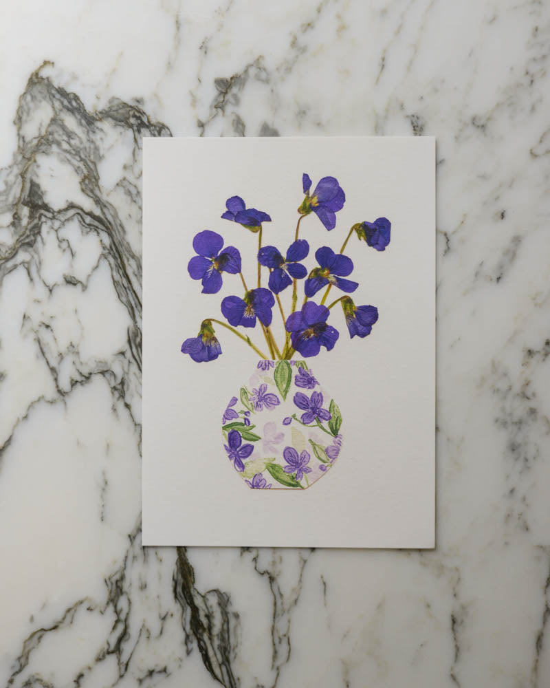 Violet Vessel - Print Artwork