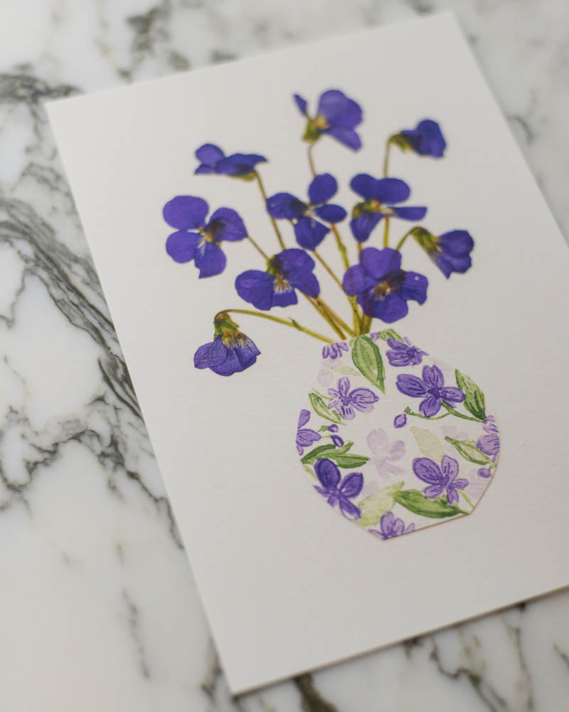 Violet Vessel - Print Artwork
