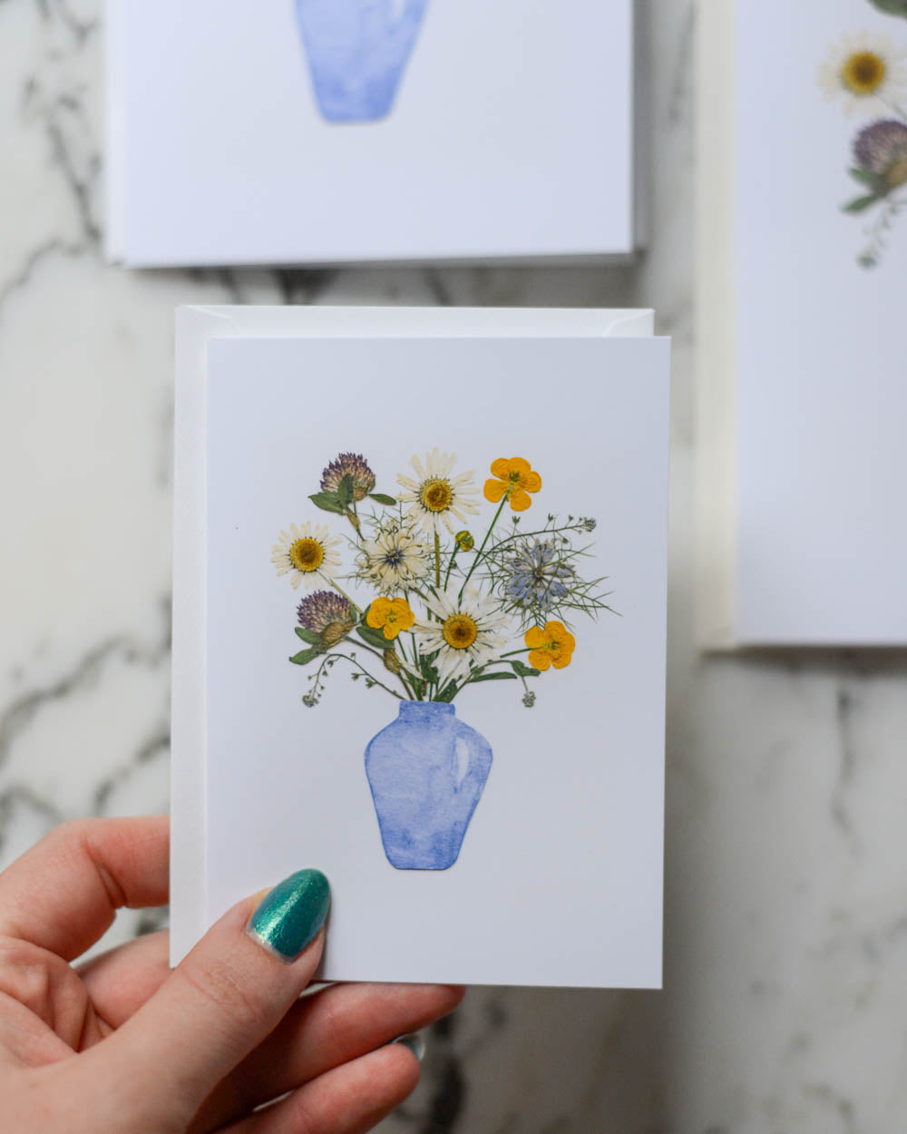 May, Individual Blank Greeting Card