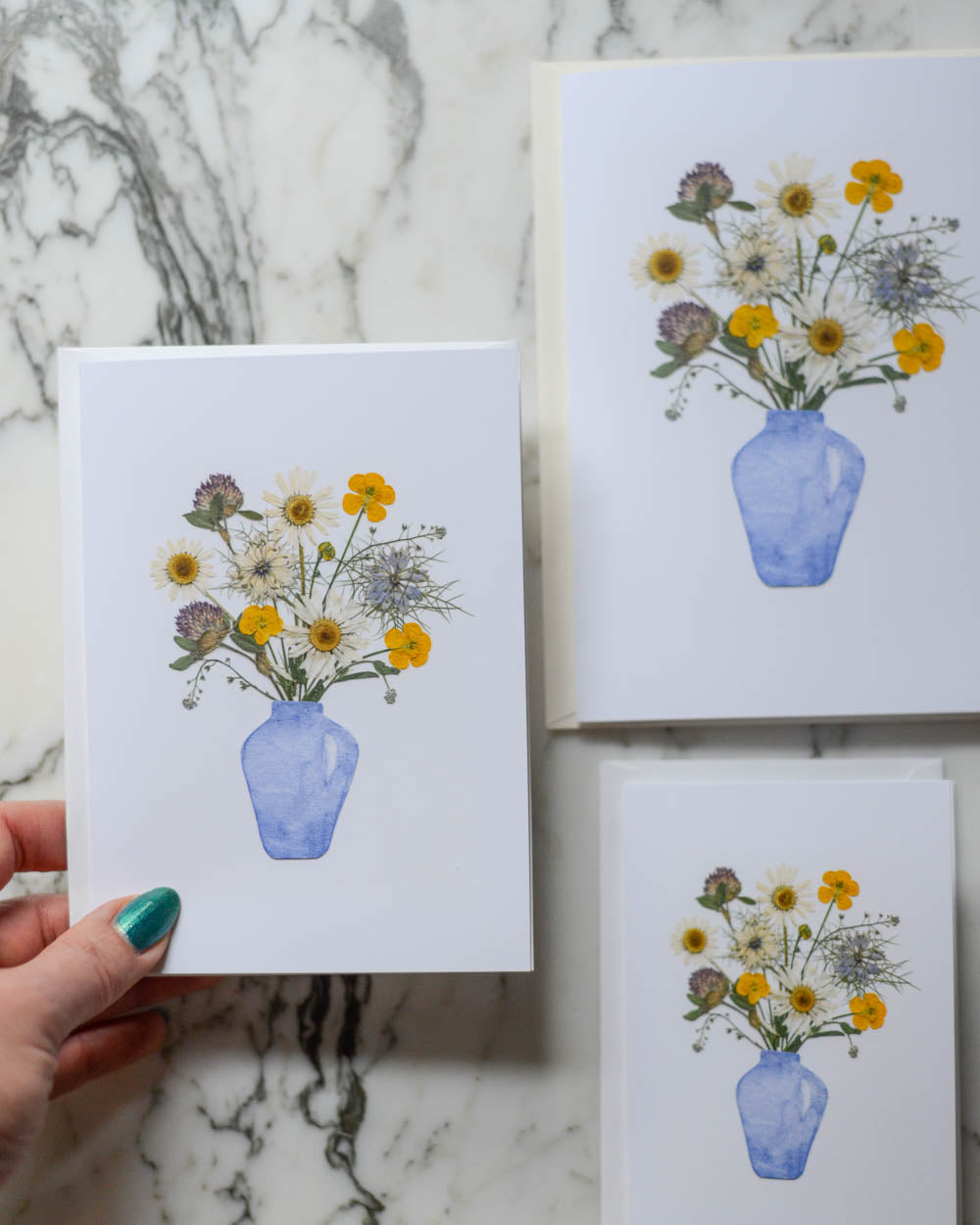 May, Individual Blank Greeting Card