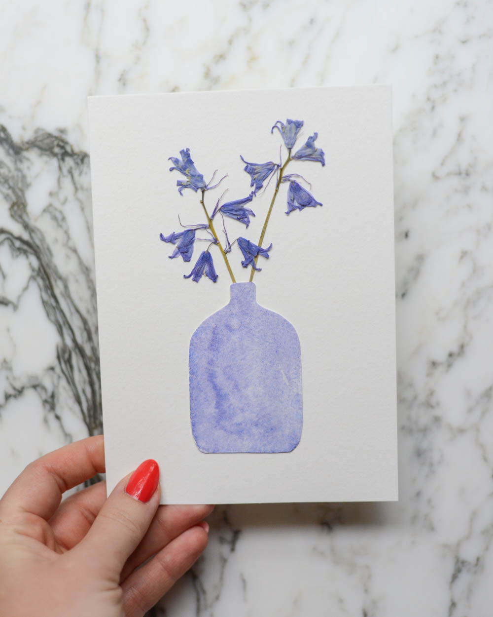 ORIGINAL Bluebell Vessel - Unframed
