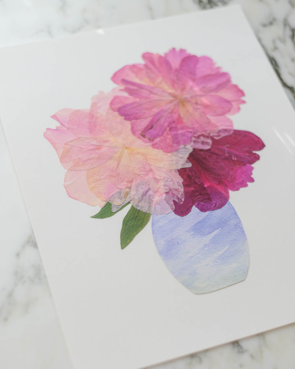 Peony Vessel - Print Artwork