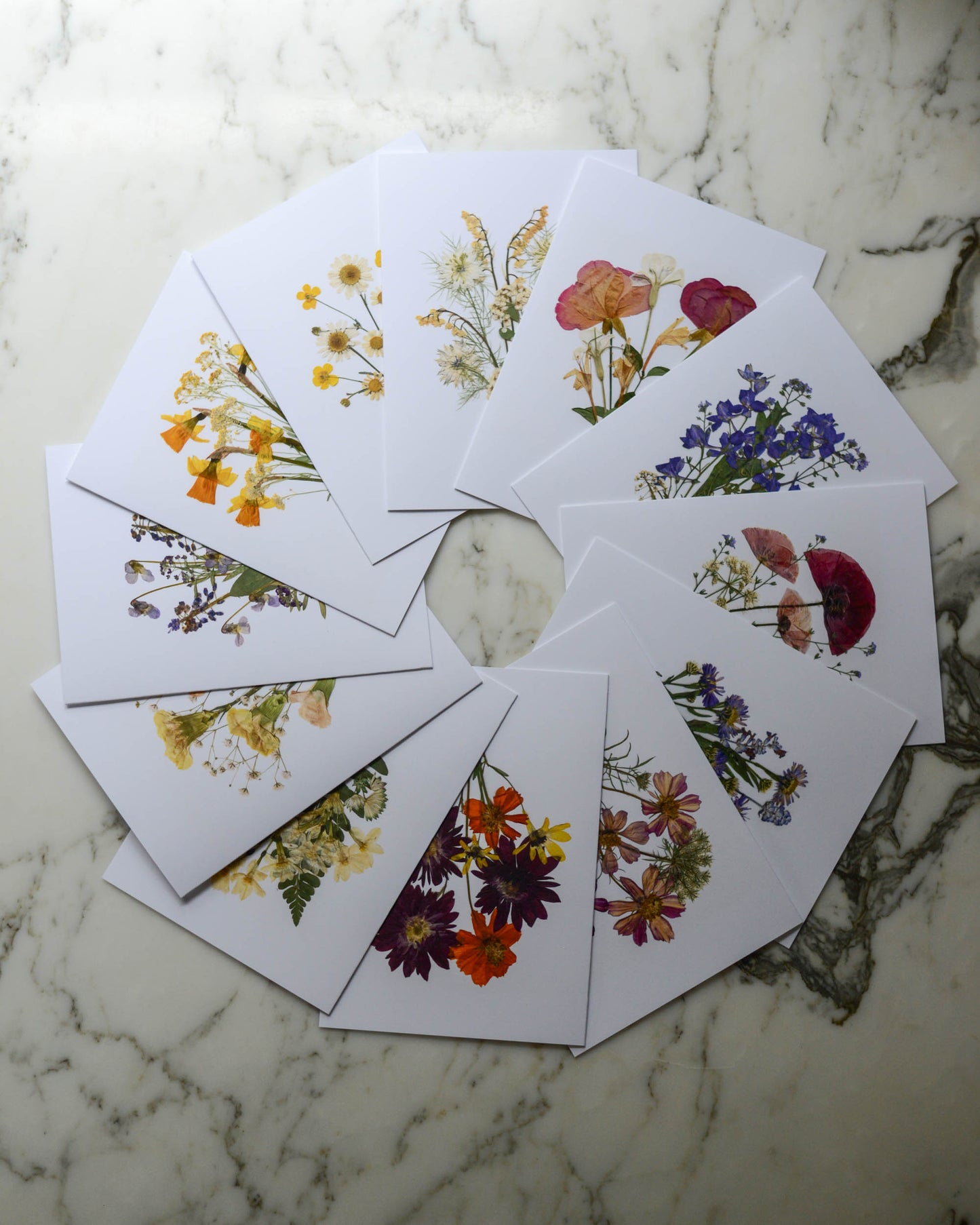 The Bouquet Collection - Individual Blank Greeting Cards