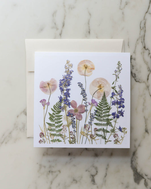 Little Meadow, Individual Blank Greeting Card