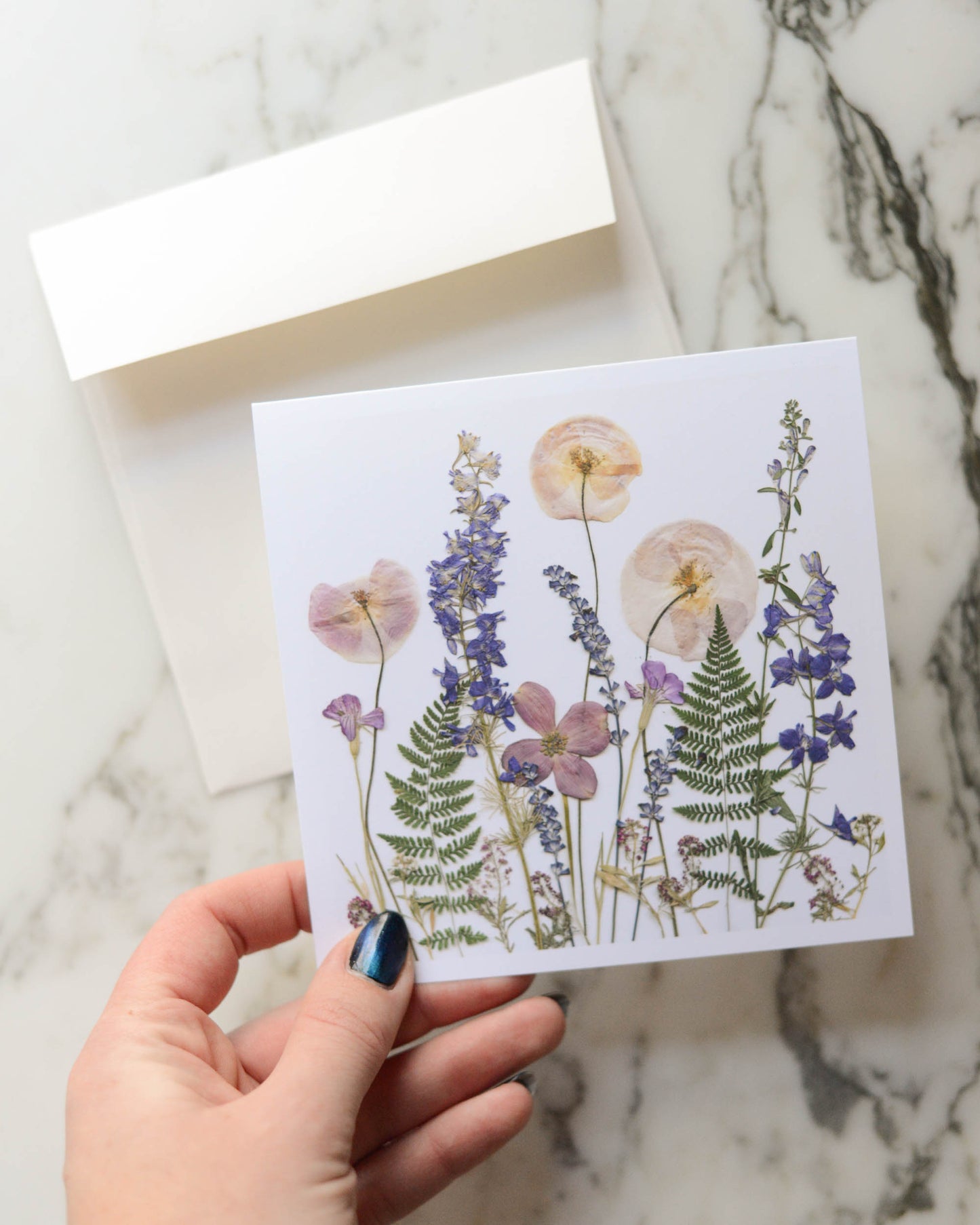 Wild Meadow, Individual Blank Greeting Card