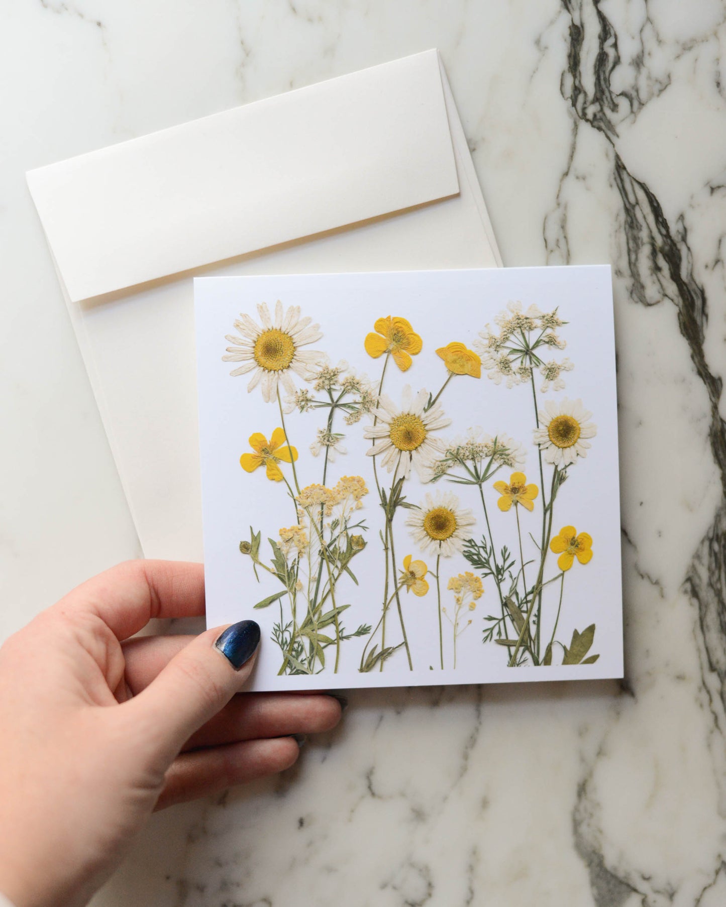 Wild Meadow, Individual Blank Greeting Card