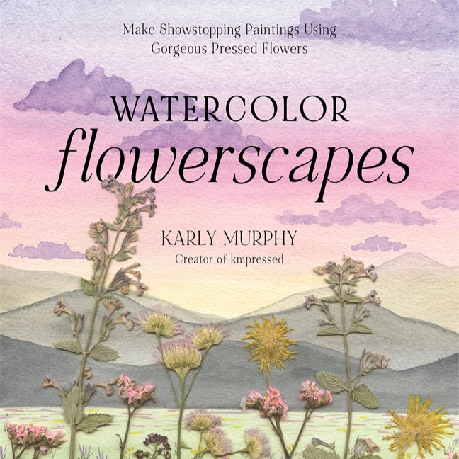 Inscribed copy of Watercolor Flowerscapes