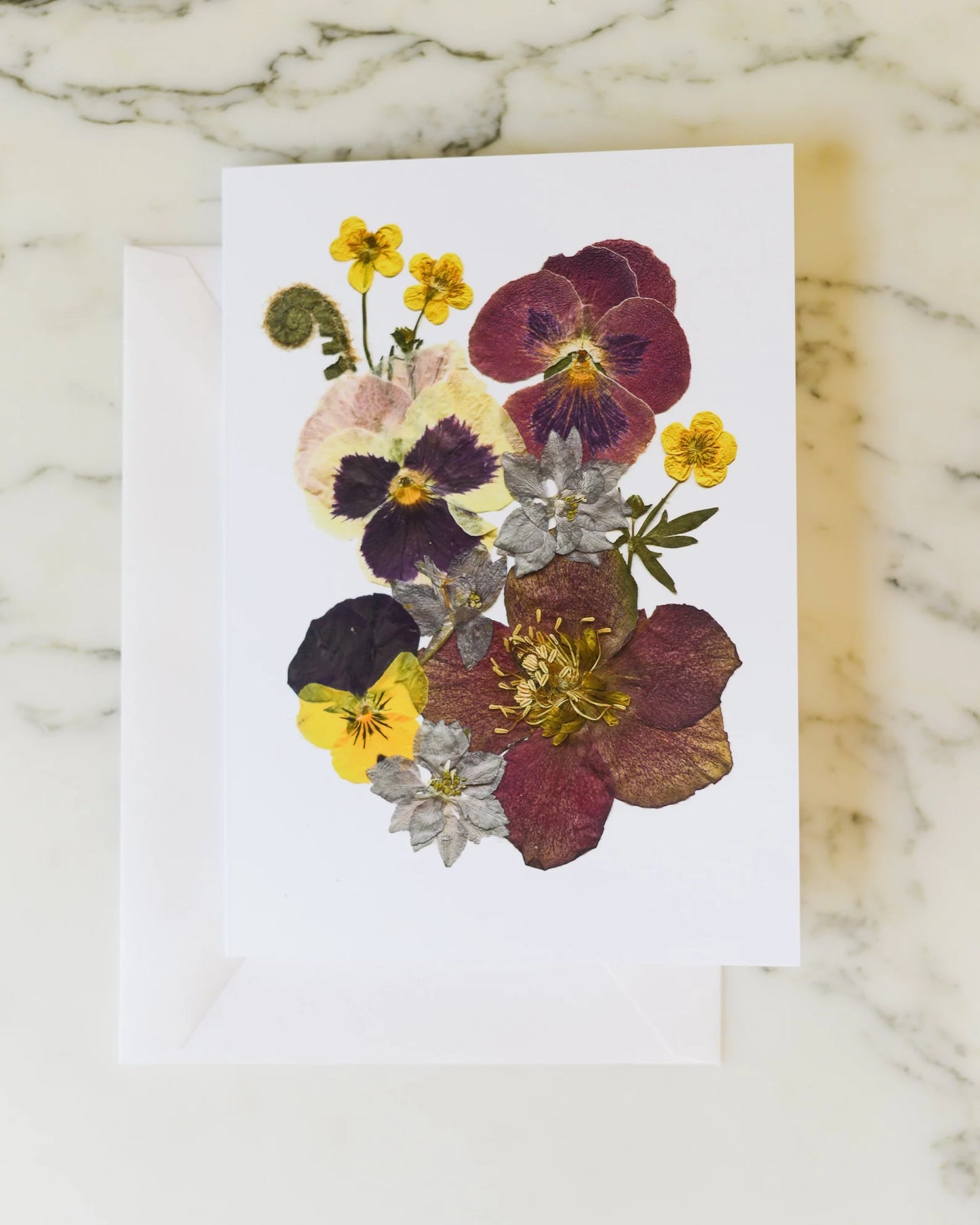 Four Seasons - Spring, Individual Blank Greeting Card