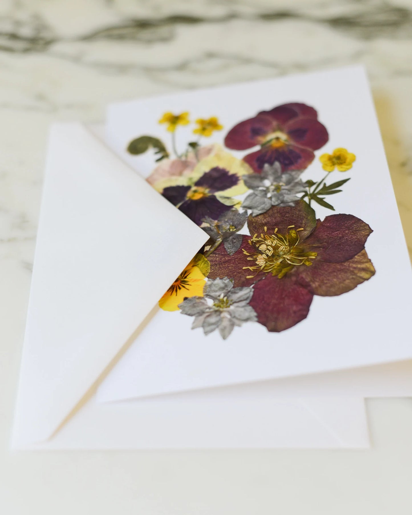 Four Seasons - Spring, Individual Blank Greeting Card