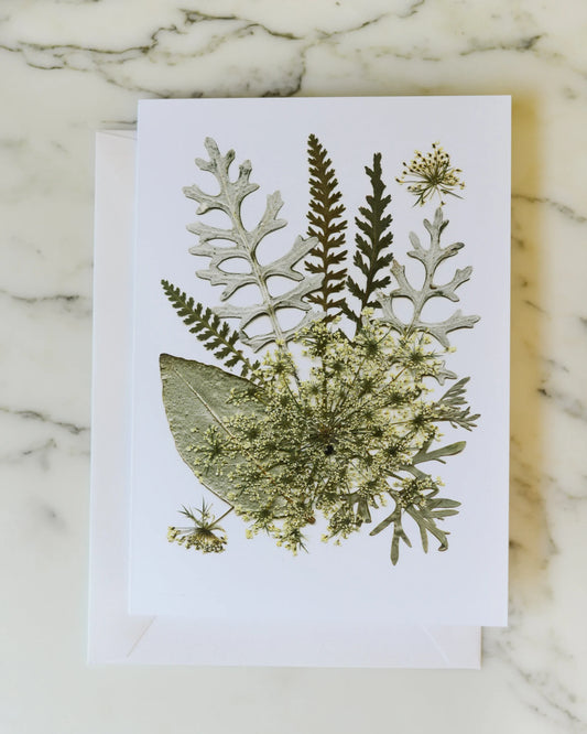 Four Seasons - Winter, Individual Blank Greeting Card