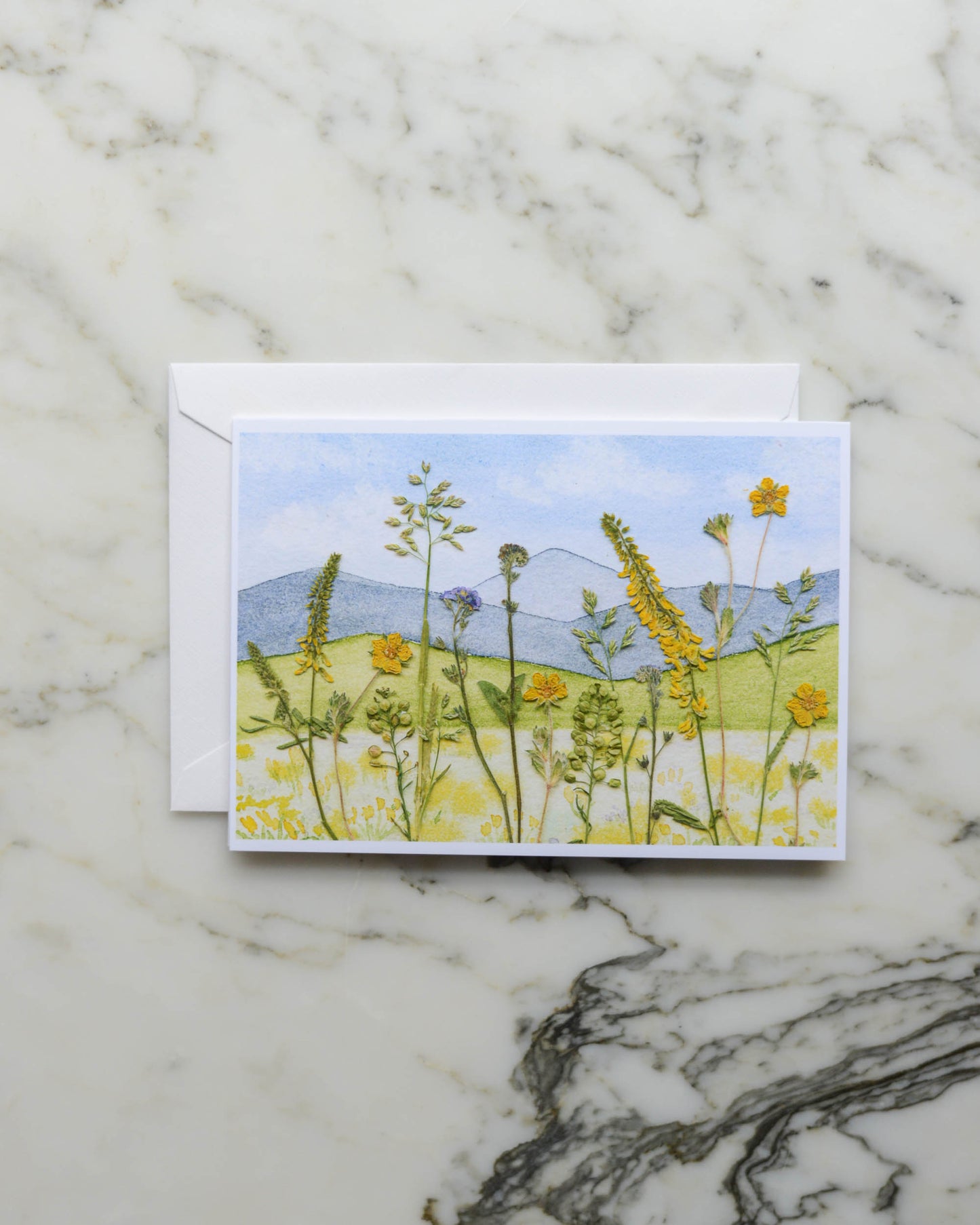 Four Seasons - Mountains | Set of Blank Miniature Cards