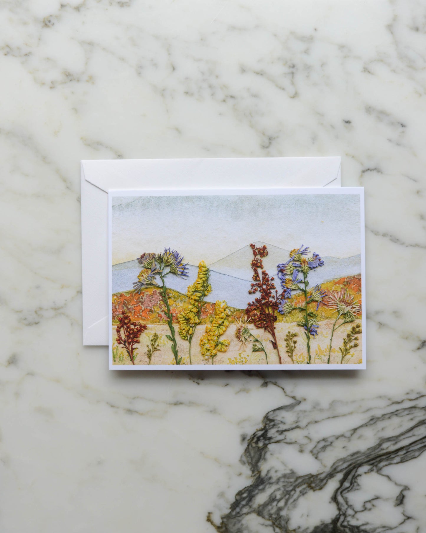 Four Seasons - Mountains | Set of Blank Miniature Cards