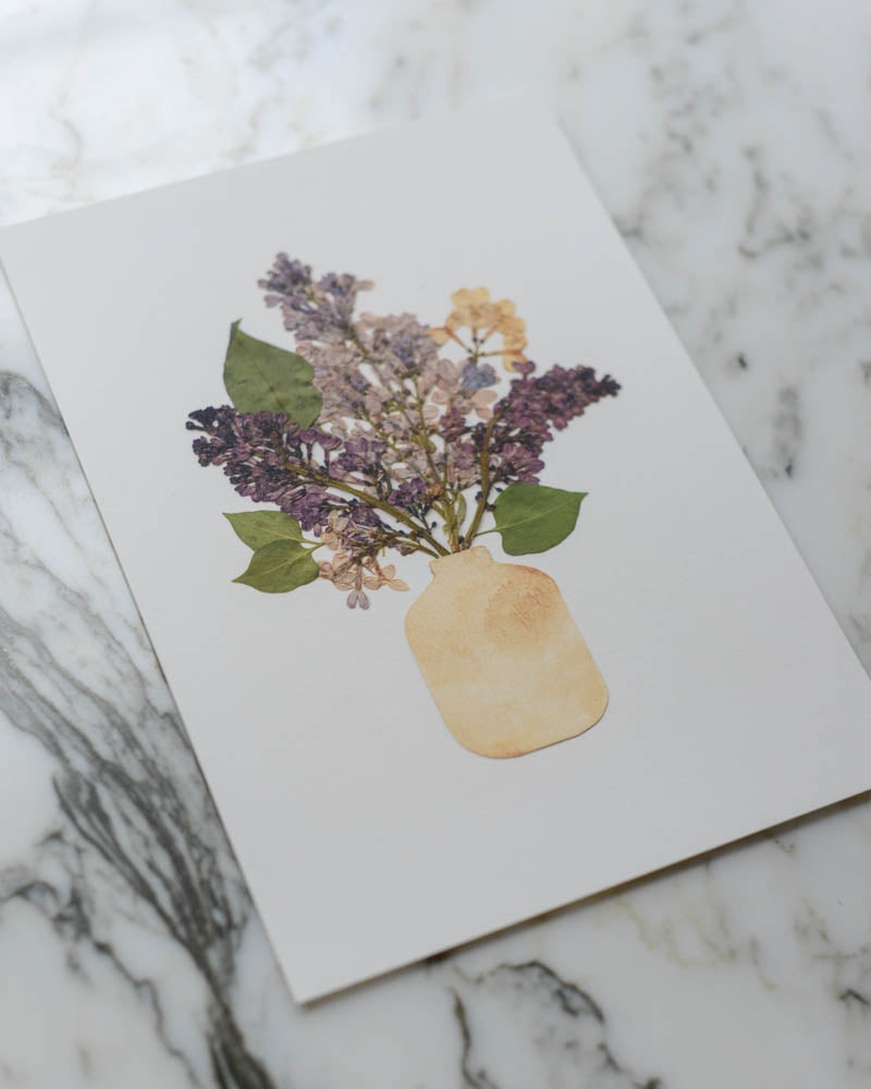 Lilac Vessel - Print Artwork