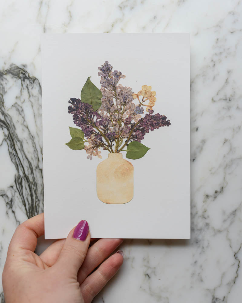 Lilac Vessel - Print Artwork