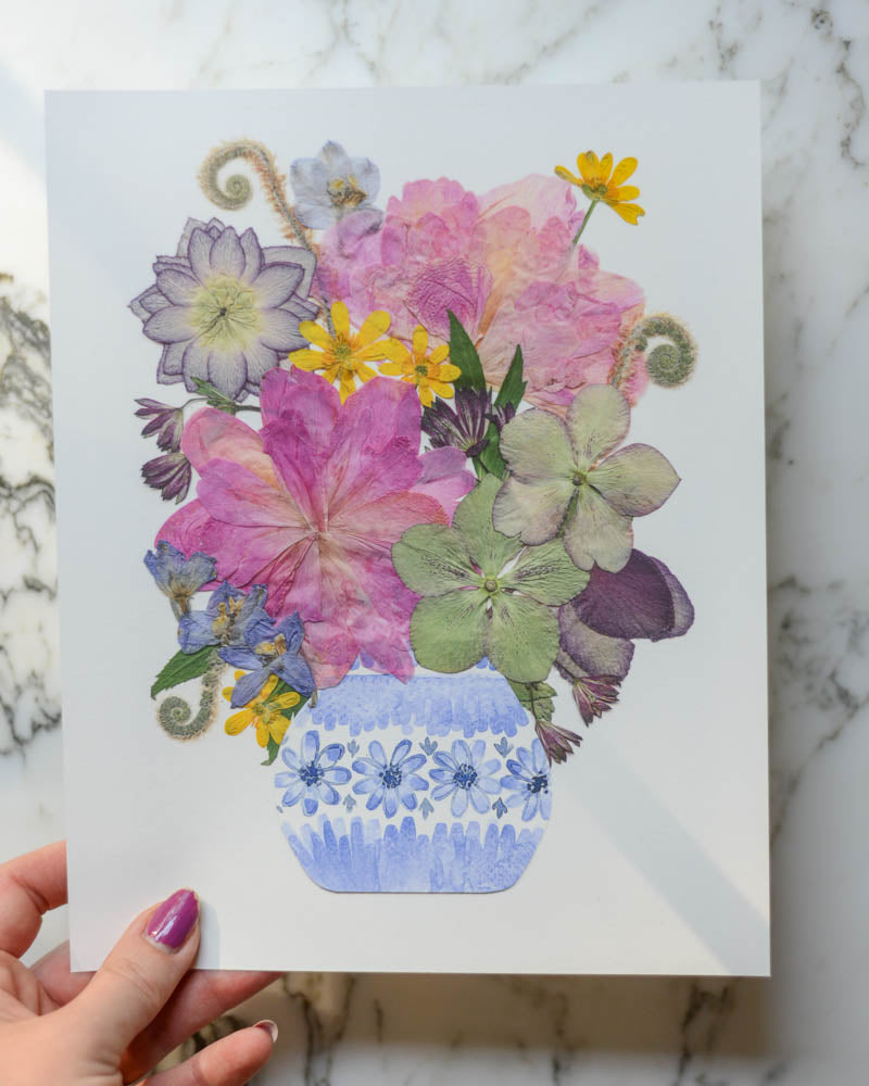 Mother's Day Bouquet - Vessels Print Artwork