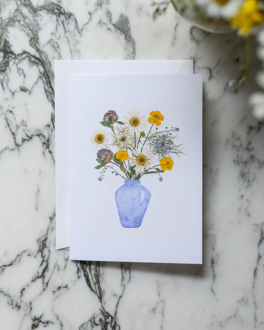 May, Individual Blank Greeting Card