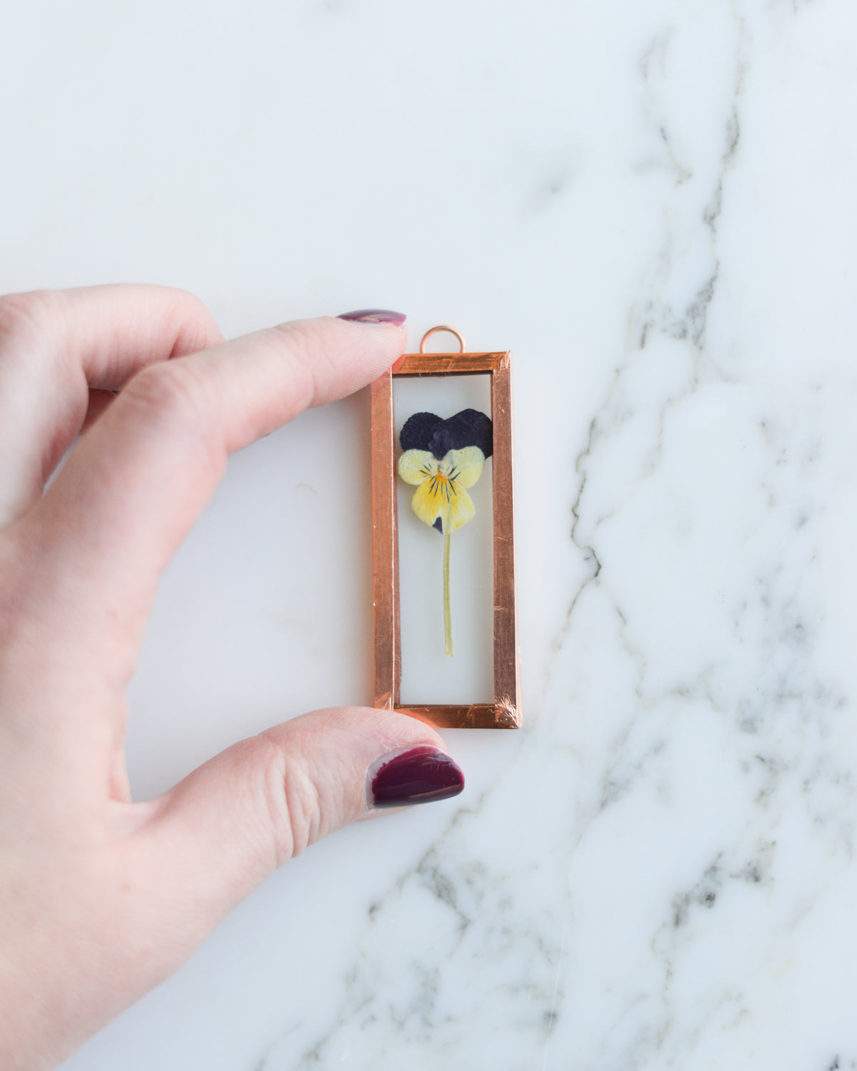 Tiny Joys - mini pressed flower frames
