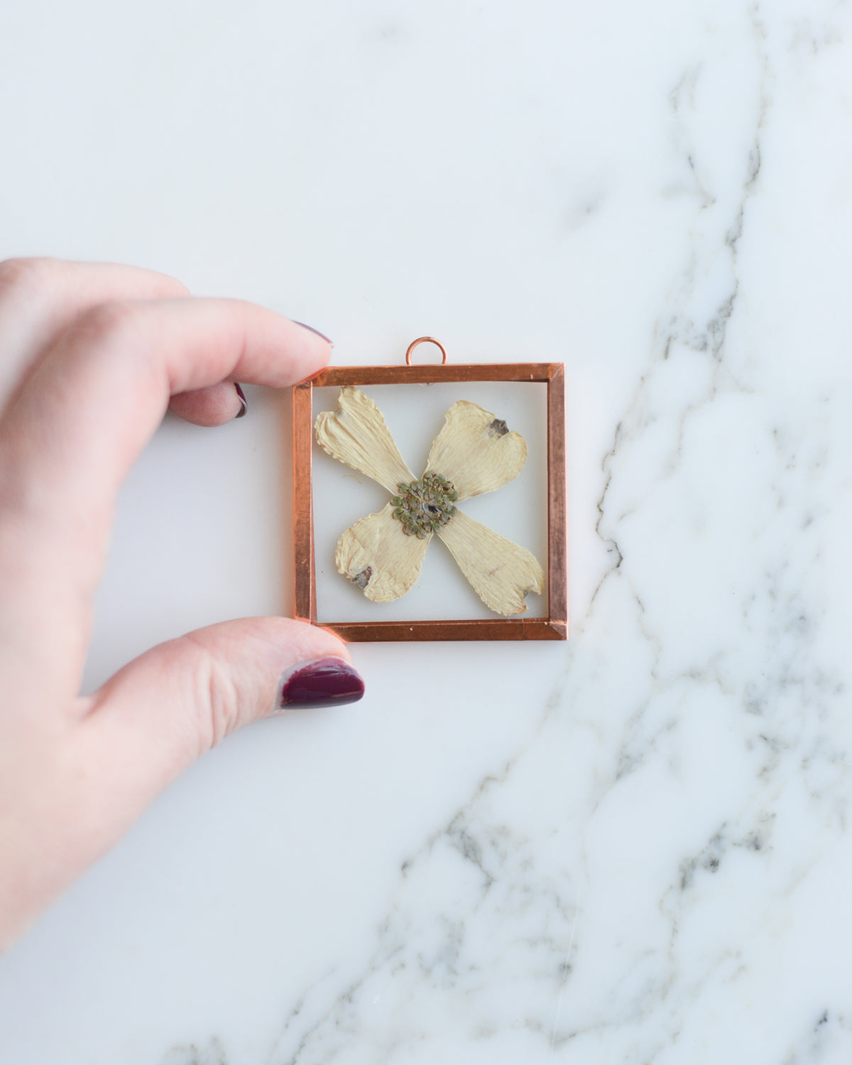 Tiny Joys - mini pressed flower frames