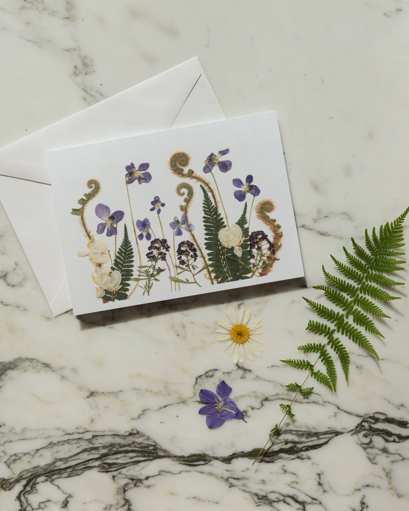 The Birthday Meadows Collection - Individual Blank Greeting Card