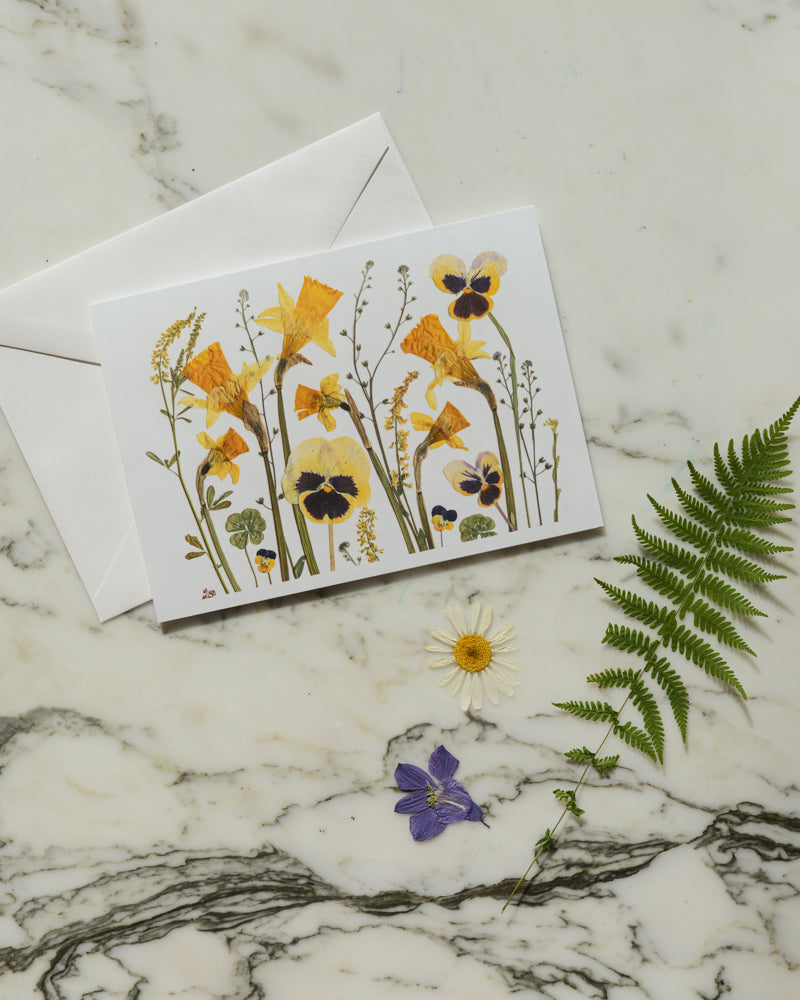 The Birthday Meadows Collection - Individual Blank Greeting Card