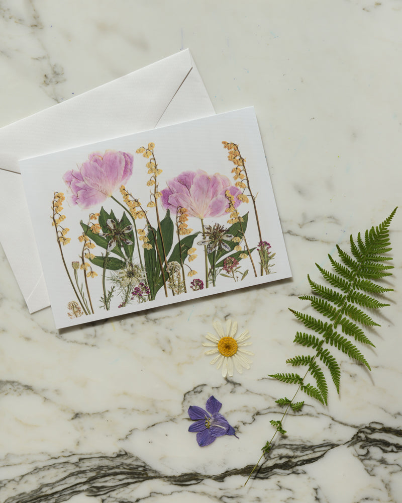 The Birthday Meadows Collection - Individual Blank Greeting Card