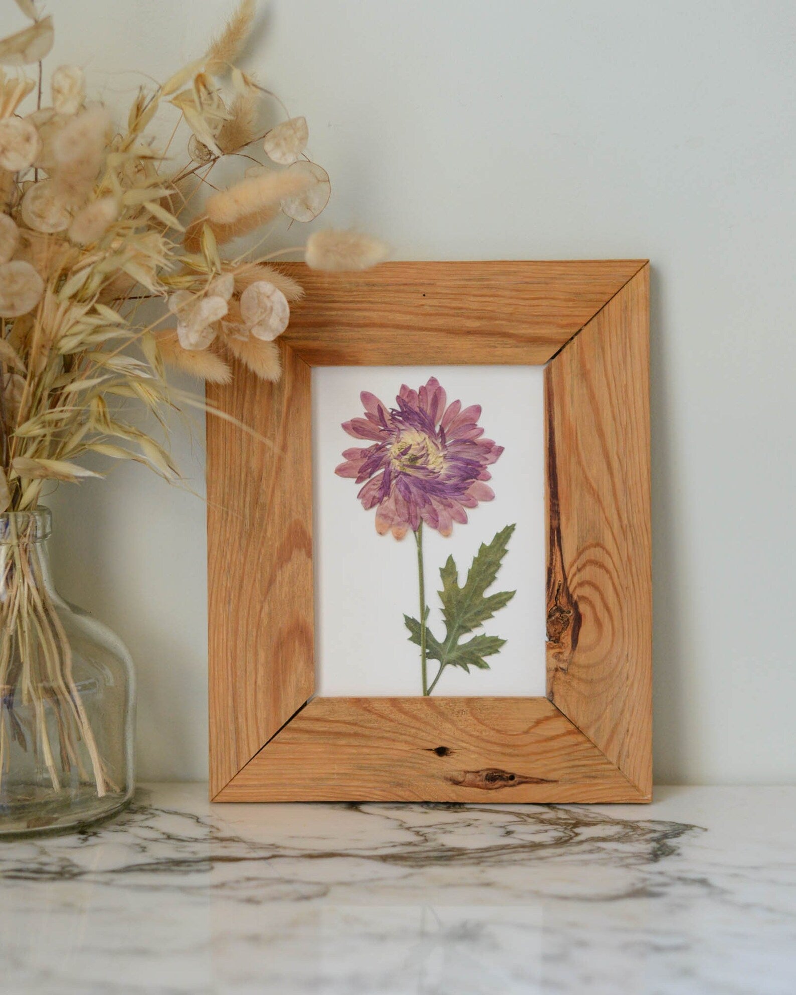 8x10 Pressed Cosmos Floral wall hanging deals